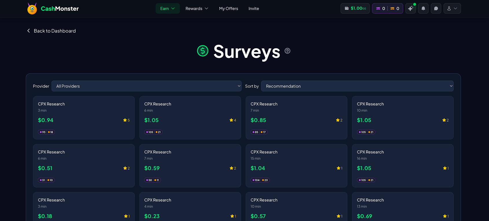 CashMonster Surveys